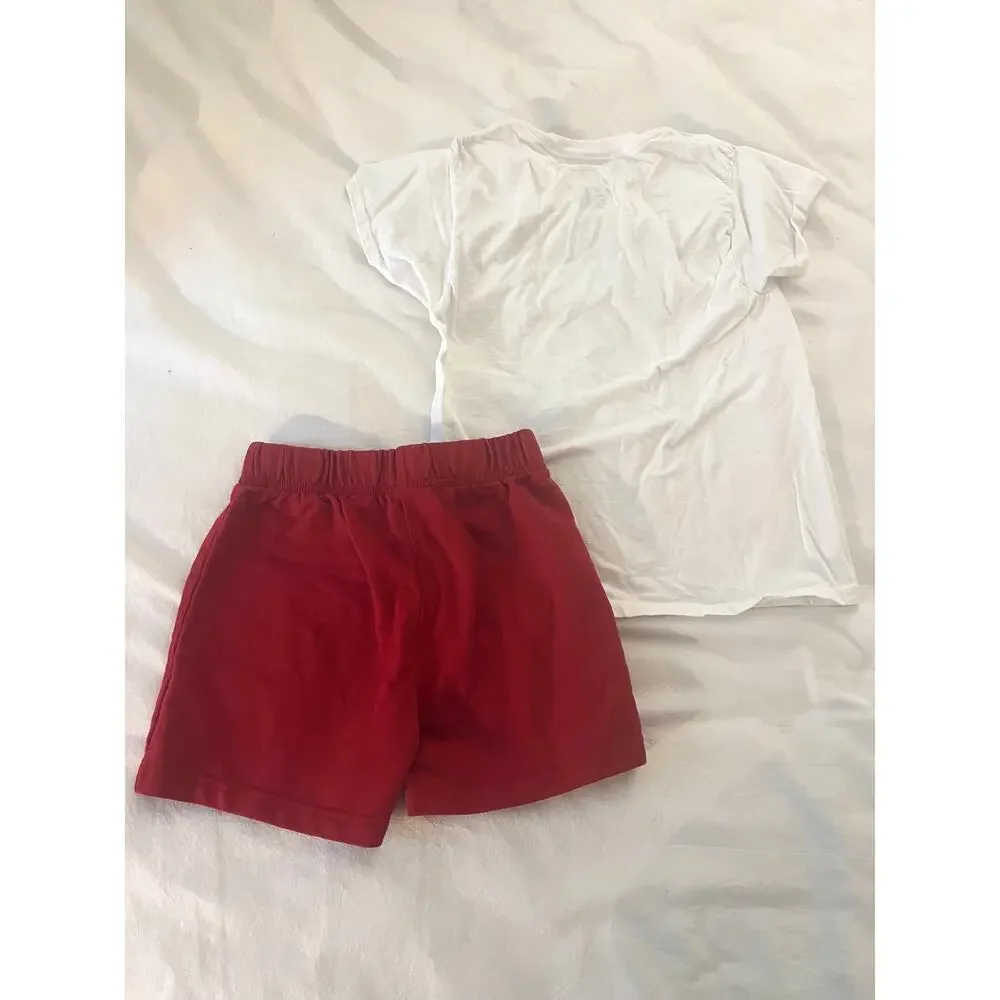 4T Toddler Outfit Set, Squad Goals Dino T Shirt & Shorts
